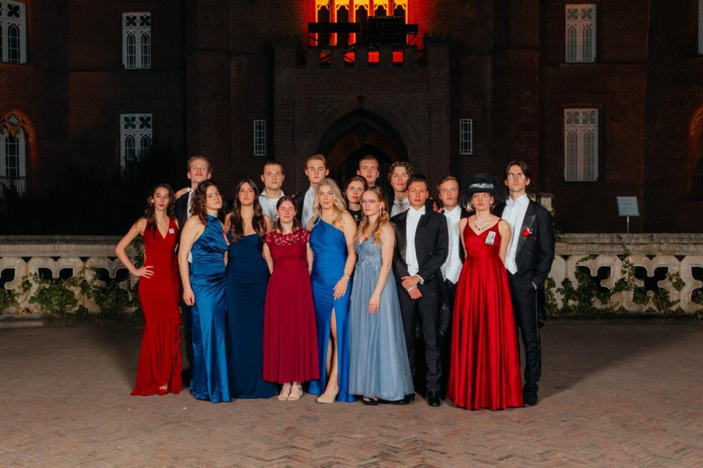 Sfeerbeeld van Gala bij dispuut Atlas.